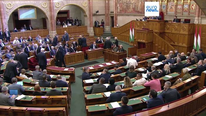 Video: Rauchbomben im Parlament: Ungarn verbietet Pride-Veranstaltungen