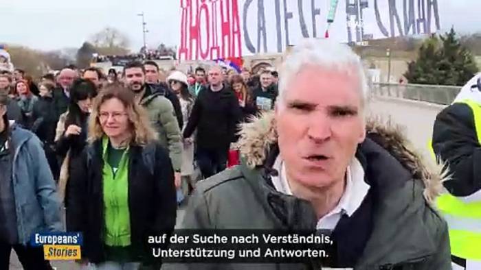 Video: Studierendenproteste in Serbien: Eine schwierige Situation für die Europäische Union