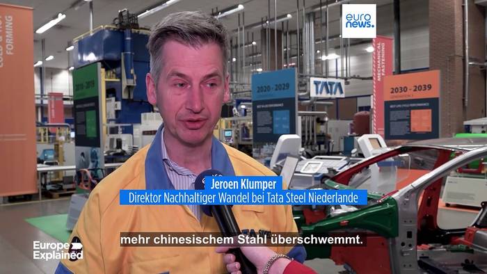 News video: Die EU will Stahlimporte um 15 % reduzieren
