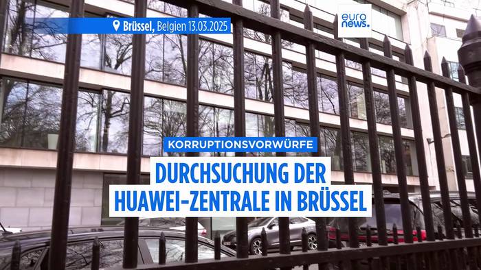 News video: Durchsuchung bei Huawei: Europaabgeordnete unter Korruptionsverdacht