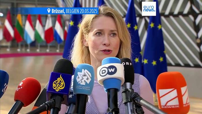 Video: Kaja Kallas 40-Milliarden-Euro-Plan für die Ukraine scheitert beim EU-Gipfel