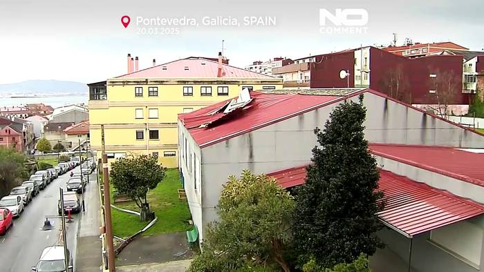 News video: Sturm Martinho: Hochwasserwarnungen und weitreichende Schäden in Spanien