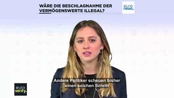 Video: Verstößt die Beschlagnahme eingefrorener russischer Vermögenswerte gegen internationales Recht?