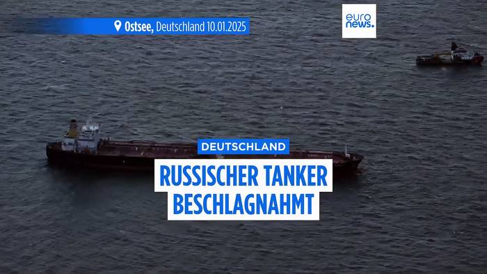 Video: Deutscher Zoll beschlagnahmt offenbar Tanker der russischen 