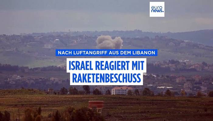 News video: Nach Luftangriff aus dem Libanon: Israel reagiert mit Raketenbeschuss