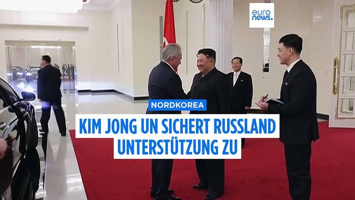 Video: Nordkorea sichert Russland Unterstützung im Ukraine-Krieg zu