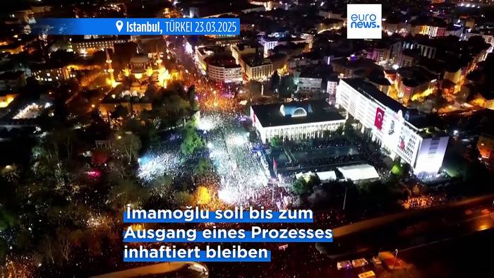 News video: Türkei: Oppositionspartei CHP wählt inhaftierten İmamoğlu zum Präsidentschaftskandidaten