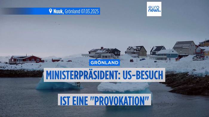 Video: Grönlands Ministerpräsident: Der Besuch von US-Sicherheitsberater ist eine 