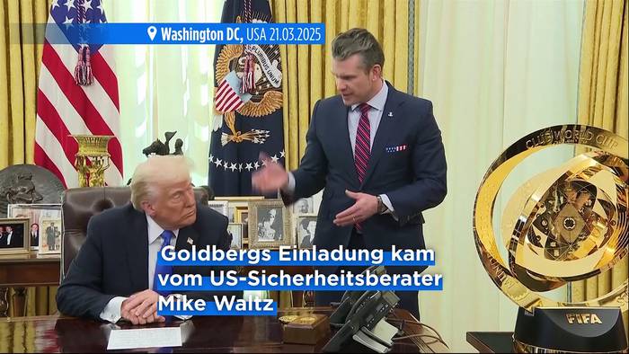 News video: Sicherheitspanne: US-Regierung verrät Jemen-Pläne an US-Journalisten in Chatgruppe