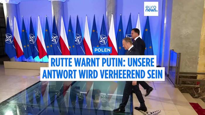 News video: NATO-Chef in Warschau: Unsere Antwort wird verheerend sein