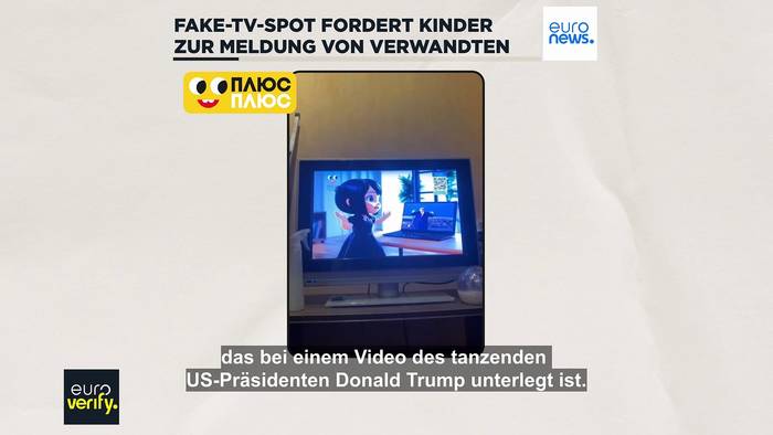 News video: Fake-TV-Spot: Kinder sollen Konsum russischer Musik melden