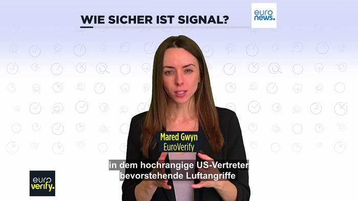 Video: Nach Signal-Chat-Leak: Hätten US-Beamte die App nutzen sollen?