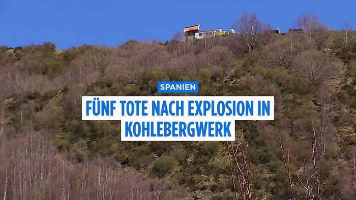Video: Mindestens 5 Tote und mehrere Verletzte: Explosion in der Mine von Cerredo in Spanien