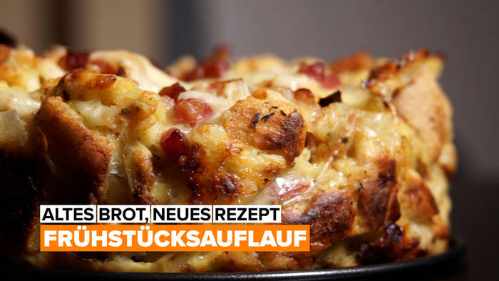 Video: Altes Brot, neues Rezept: Frühstücksauflauf