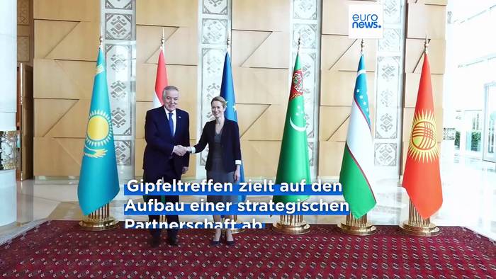 Video: Neue Partnerschaft: Erstes Gipfeltreffen zwischen EU und Zentralasien