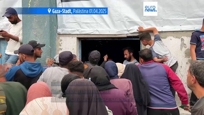 Video: Nahrungsmittelknappheit im Gazastreifen: UN-Bäckereien müssen schließen