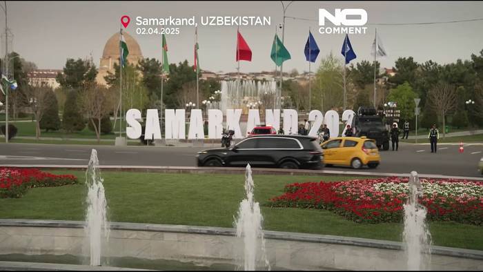 Video: Samarkand bereitet sich auf den ersten EU-Zentralasien-Gipfel vor