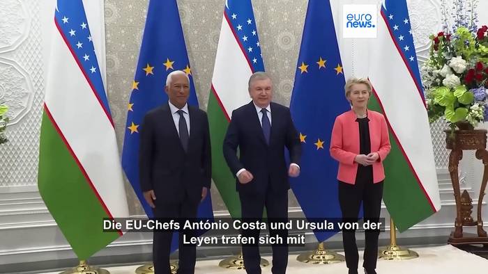 Video: Verstärkte Partnerschaft: EU und Usbekistan könnten Abkommen schon im Juni unterzeichnen