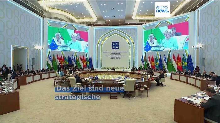 Video: Erster Samarkand-Gipfel: EU besiegelt neues Partnerschaftsabkommen für Zentralasien