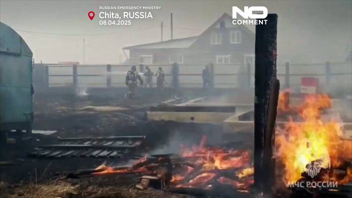 News video: Waldbrände verwüsten Teile von Russlands Fernem Osten und Kaukasus