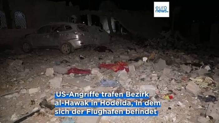 News video: Huthis: Sechs Tote bei US-Luftangriffen im Jemen