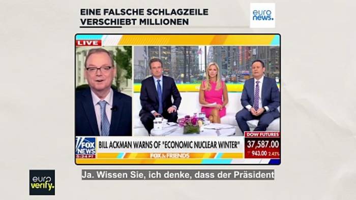 Video: Zollpause? Fake-News-Schlagzeile versetzt Märkte in Aufruhr