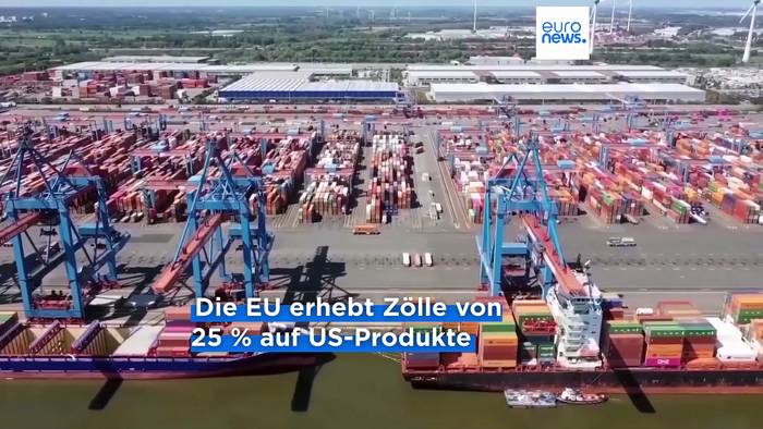 Video: EU schlägt zurück: Erste Welle von Vergeltungszöllen auf US-Produkte
