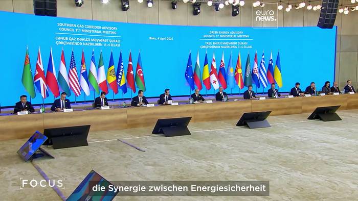 Video: Energiegespräche in Baku stärken Partnerschaft zwischen der EU und Aserbaidschan