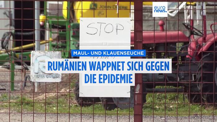 News video: Maul- und Klauenseuche: Rumänien wappnet sich gegen die Epidemie