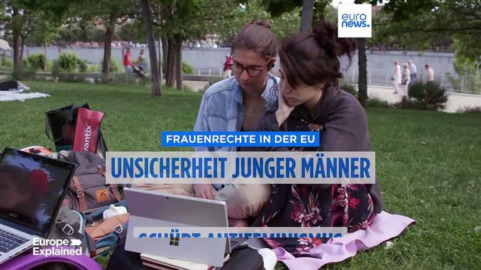 News video: Frauenrechte in der EU: Unsicherheit junger Männer schürt Antifeminismus