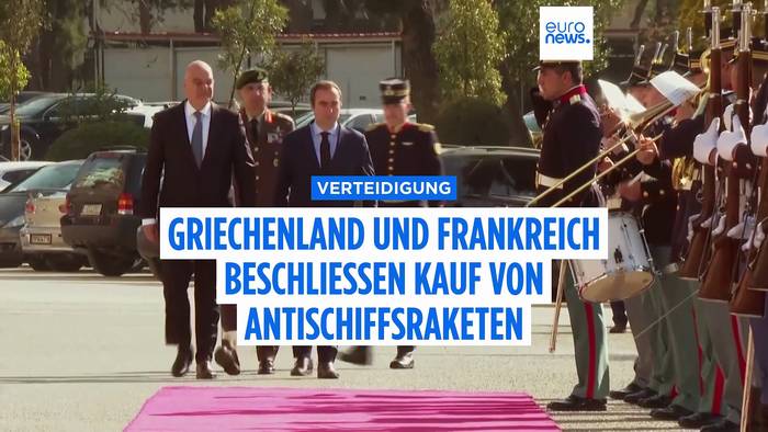 News video: 16 Antischiffsraketen: Griechenland verstärkt sein Militär mit Ausrüstung aus Frankreich
