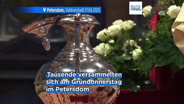 Video: Vom Vatikan bis Jerusalem: Gläubige beginnen die Osterfeierlichkeiten