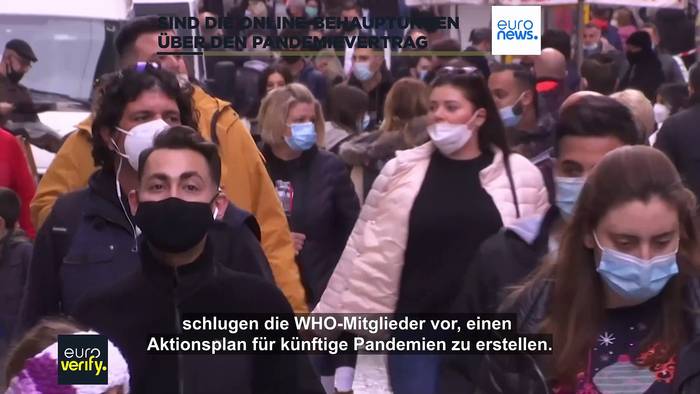 News video: WHO, Impfpflicht, Souveränität: Was ist dran an den Gerüchten um das Pandemie-Abkommen?