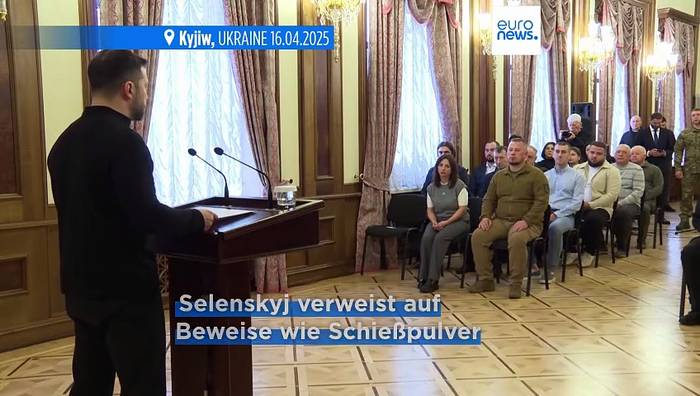 Video: Selenskyj: China liefert Waffen an Russland