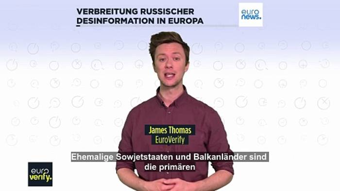 News video: Welche europäischen Länder sind häufig Opfer russischer Desinformation?