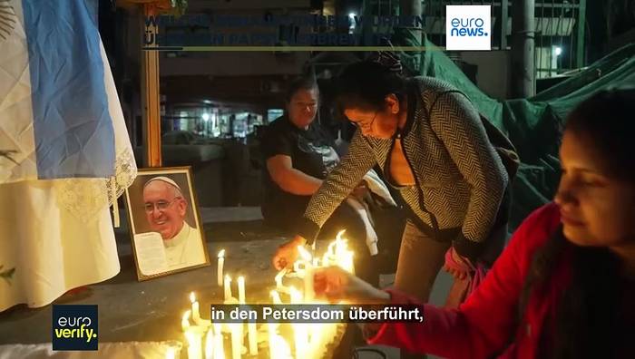 Video: Falschmeldungen im Netz: Verschwörungstheoretiker glauben an früheren Todeszeitpunkt des Papstes