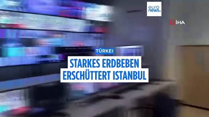 News video: Stärke 6,2 Erdbeben erschüttert Istanbul und benachbarte Regionen