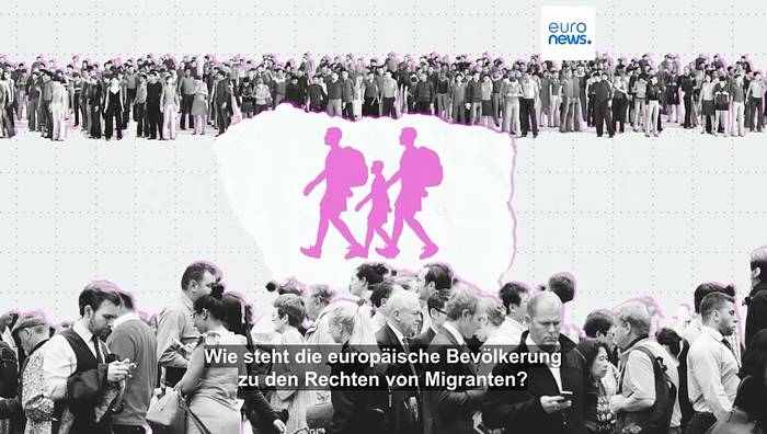 News video: Wie steht die europäische Bevölkerung zu den Rechten von Migranten?