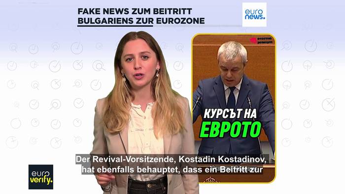 News video: Desinformationskampagne in Bulgarien: Falschnachrichten über Euro-Beitritt und EU kursieren