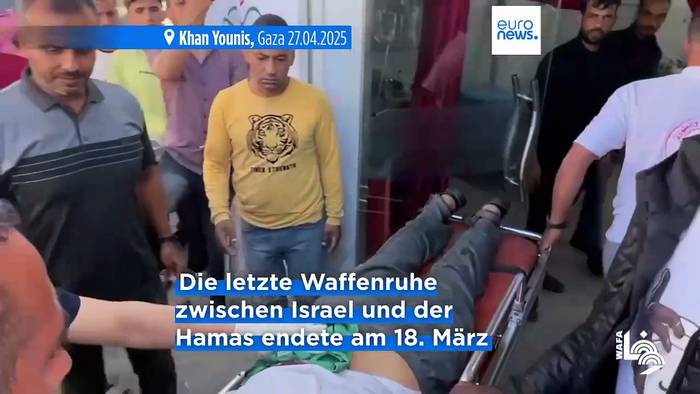 News video: Israelische Angriffe: Lebensmittel im Gazastreifen werden knapp