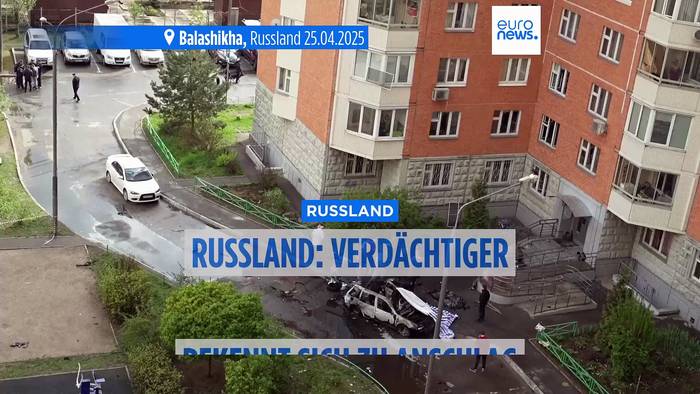 Video: Bombenattentat auf General:  Verdächtiger wurde laut Russland von der Ukraine bezahlt