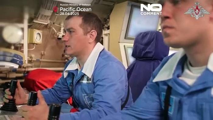 Video: Russisches U-Boot Krasnojarsk feuert Raketen bei Pazifikübung ab
