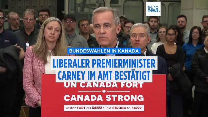 News video: Mark Carney führt die Liberalen zum vierten Wahlsieg in Folge