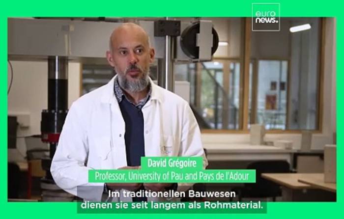 News video: Treffen Sie den französischen Professor, der Austernschalen in Ökobeton verwandelt