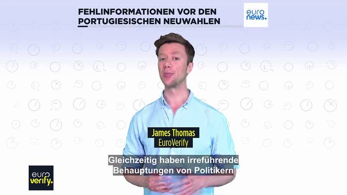 News video: Fehlinformationen überschwemmen Portugal vor den vorgezogenen Wahlen