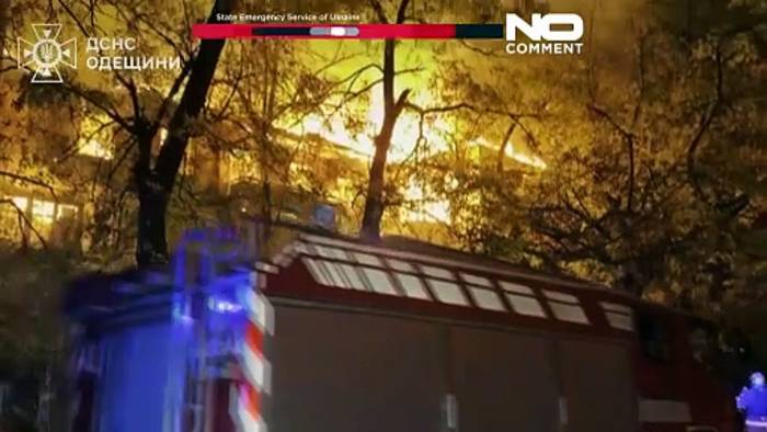 News video: Aufnahmen zeigen Folgen russischer Angriffe auf Odessa und Sumy