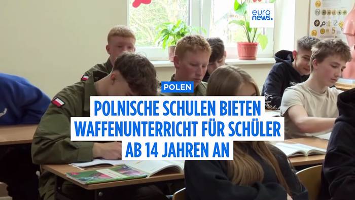 News video: Polnische Schulen führen militärische Ausbildung für Schüler ab 14 Jahren ein