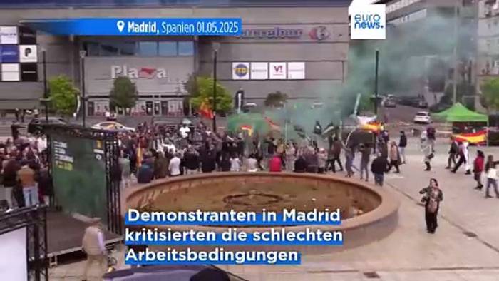 News video: Zehntausende nahmen an den Maikundgebungen in ganz Europa teil