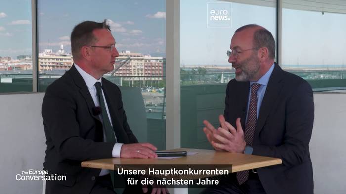 News video: EPP-Politiker Weber fordert europäische Führungsrolle, da die USA ihre globale Rolle aufgeben