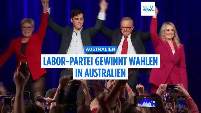 News video: Jubel bei Australiens Labor-Partei: Albanese gewinnt Parlamentswahlen
